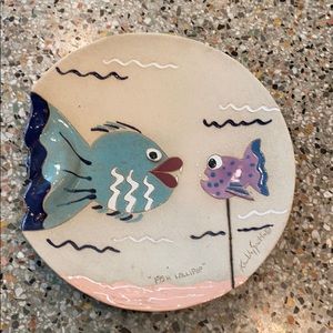 Coastal ceramic artwork